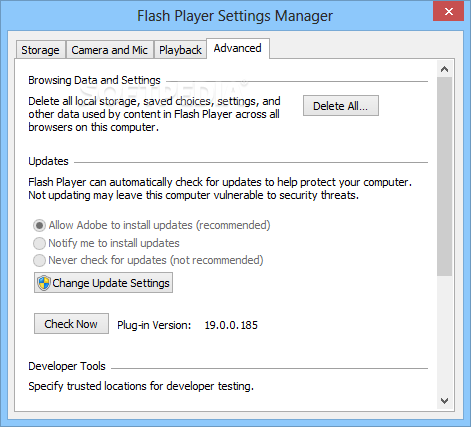 download adobe flash player install manager 25.0.0.171 for mac